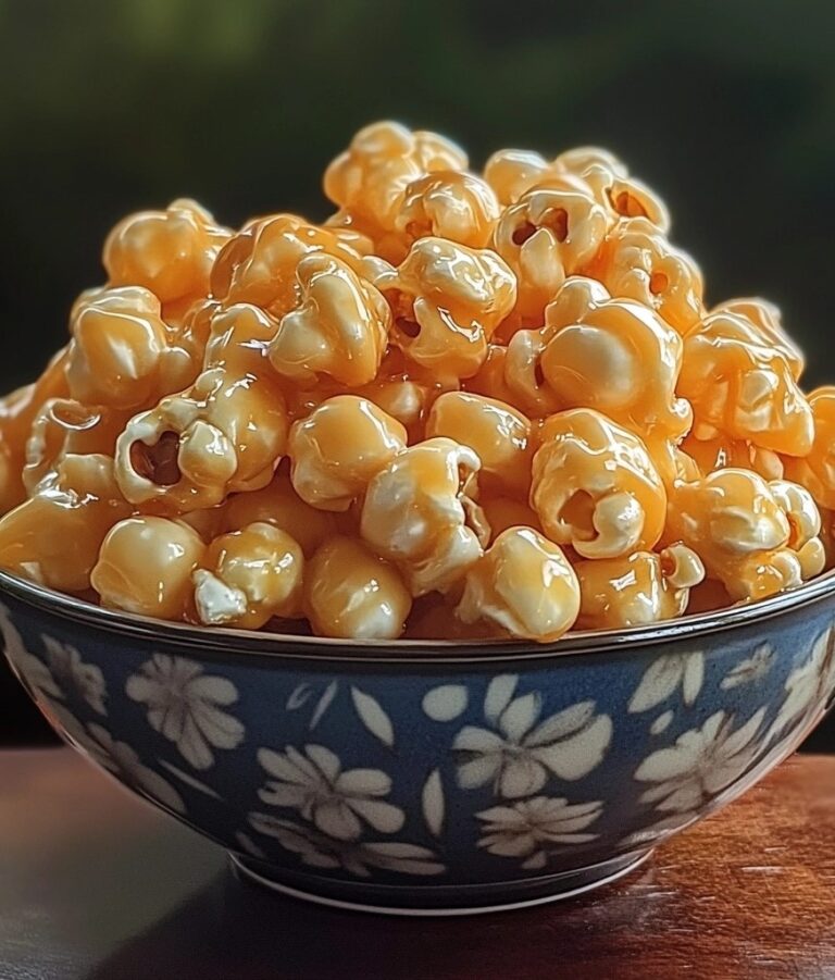 Marshmallow Caramel Corn