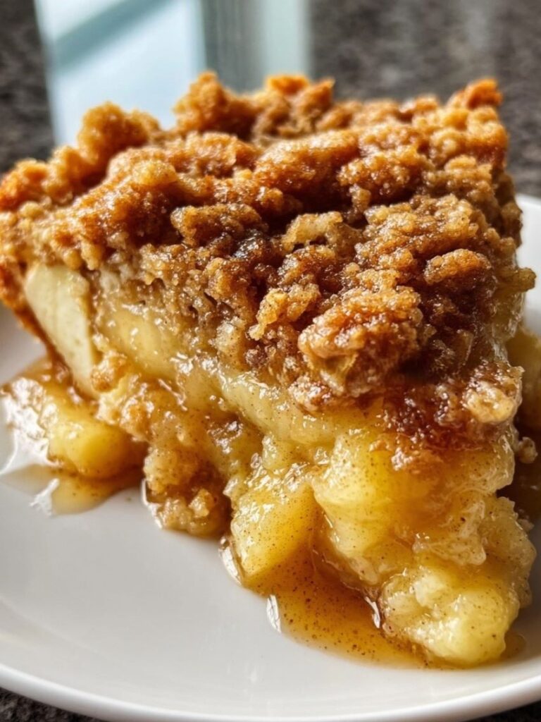 3-Ingredient Apple Pie Dump Cake