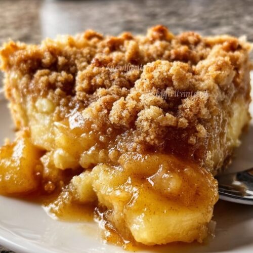 3-Ingredient Apple Pie Dump Cake