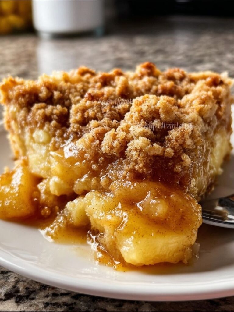 3-Ingredient Apple Pie Dump Cake