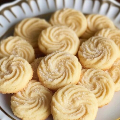 3-Ingredient Butter Cookies
