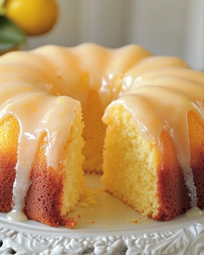 A Lemon Cake To Die For