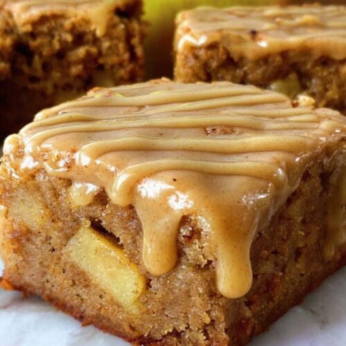 Apple Brownies Glaze
