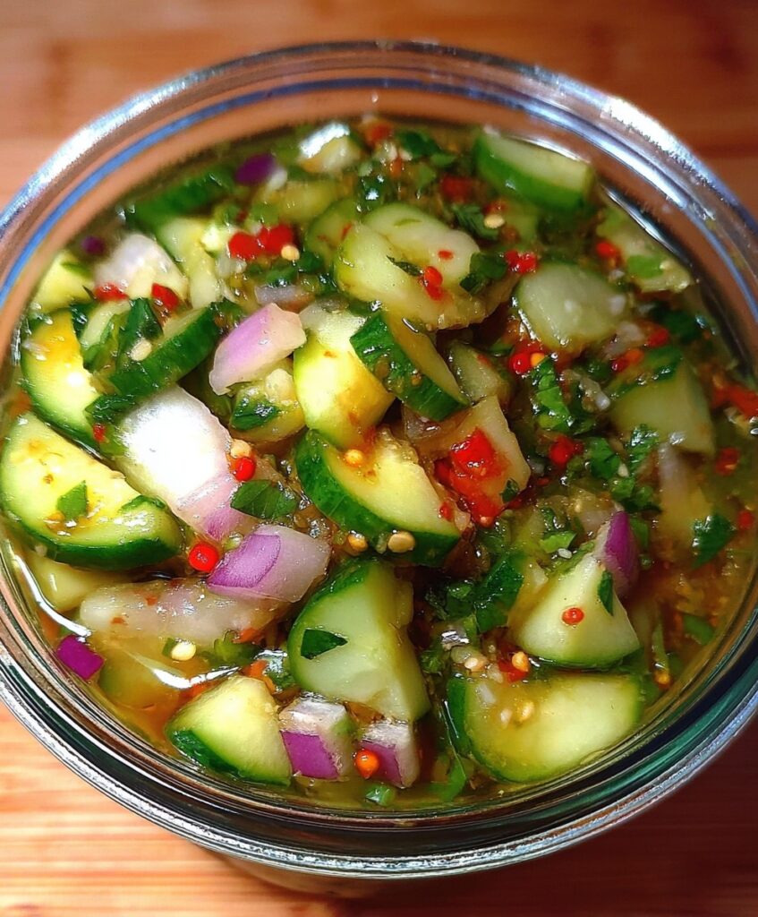 Authentic Thai Cucumber Relish