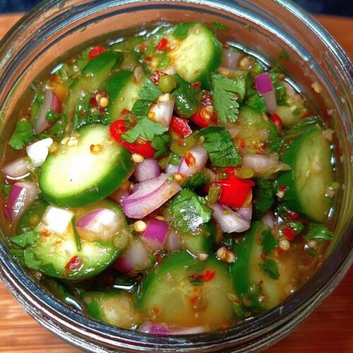 Authentic Thai Cucumber Relish tasty