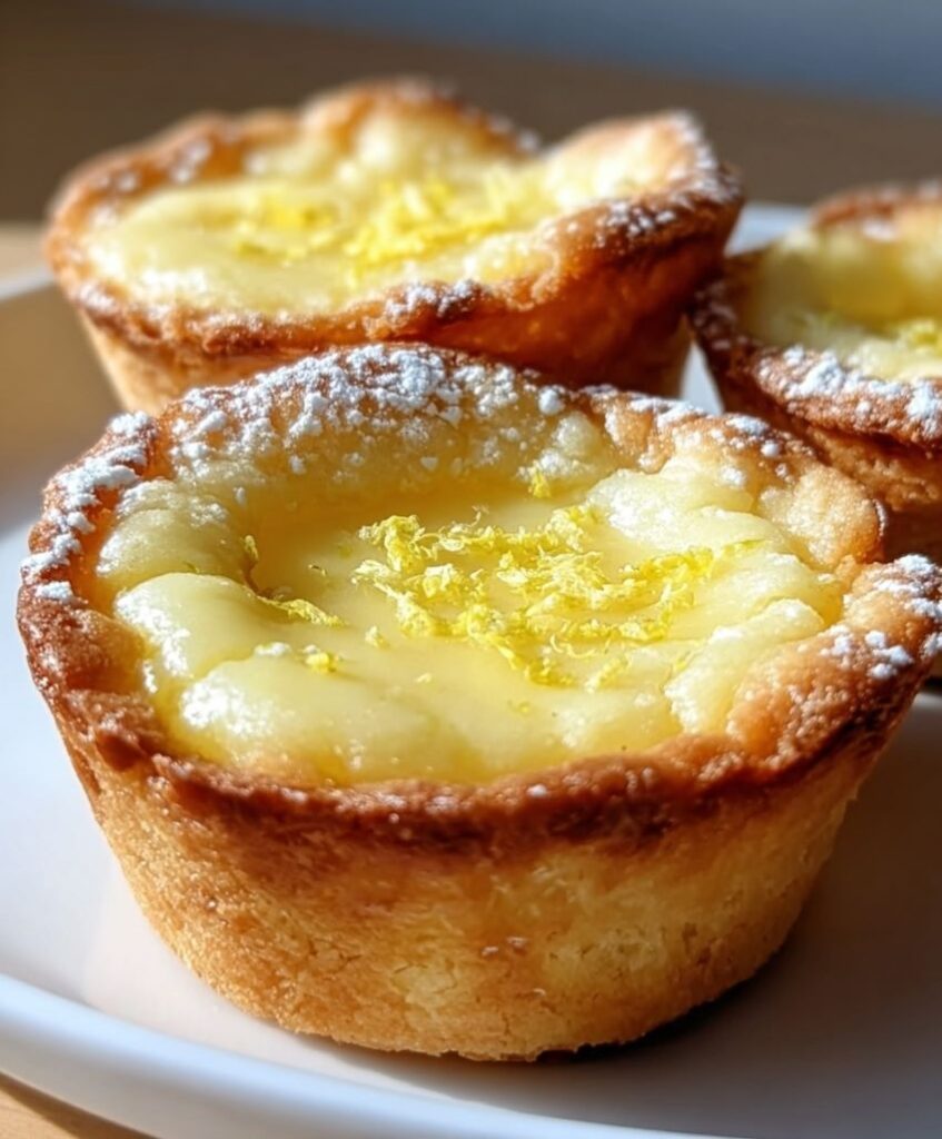 Baby Lemon Impossible Pies