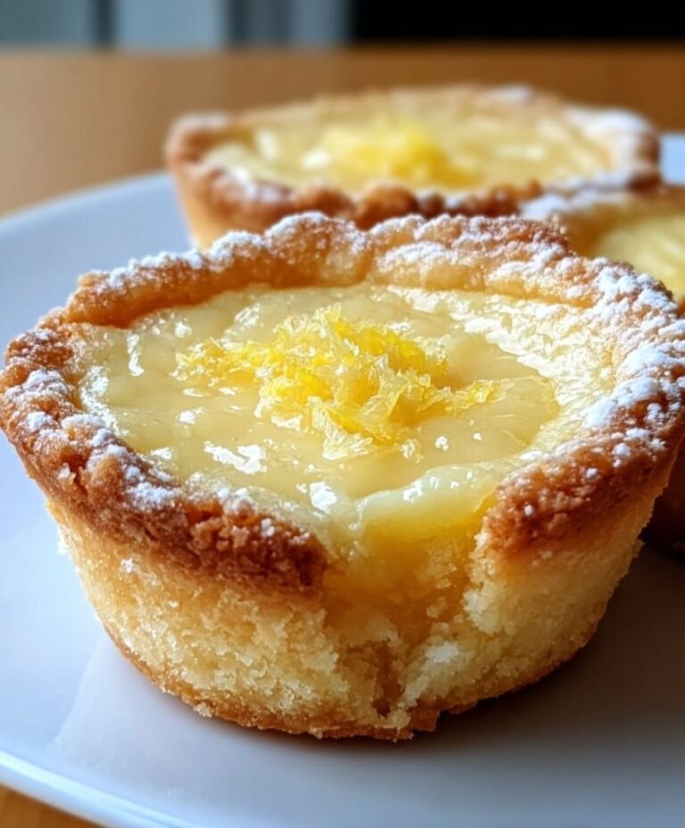 Baby Lemon Impossible Pies