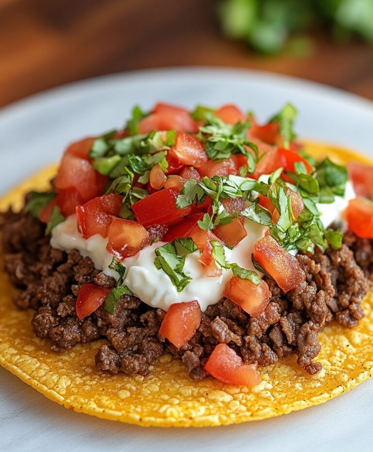 Beef Tostadas