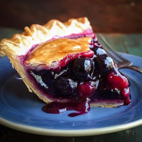 Blueberry Rhubarb Pie