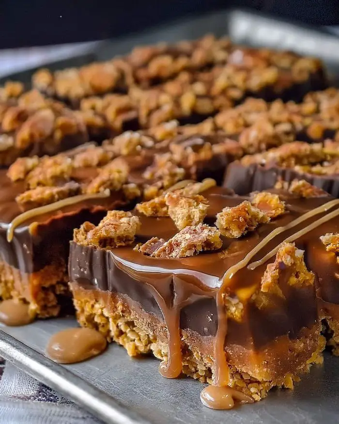 Butterfinger Caramel Crunch Bars