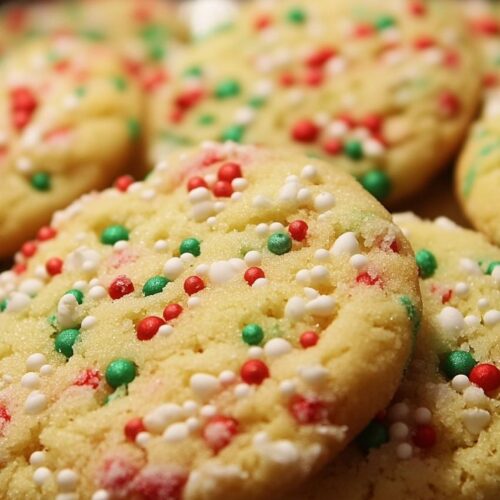 Cake Mix Christmas Cookies