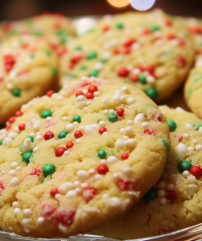 Cake Mix Christmas Cookies
