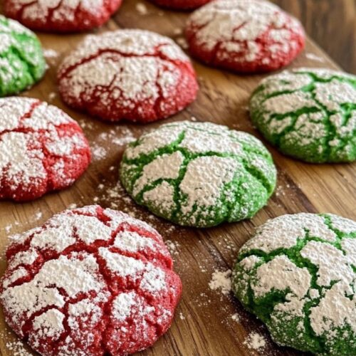 Cake Mix Crinkle Cookies