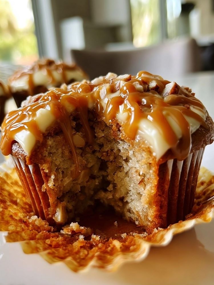 Caramel Apple Cupcakes