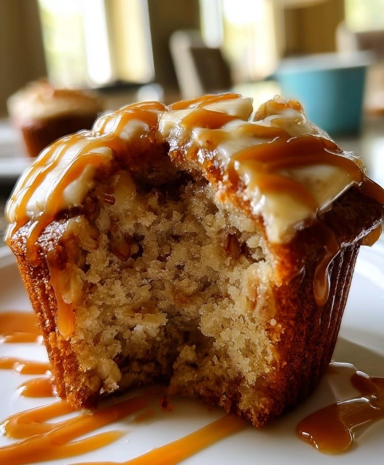 Caramel Apple Cupcakes