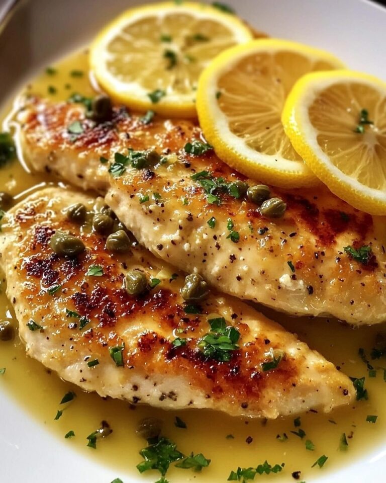 Chicken Piccata with Zesty Lemon