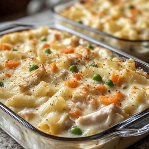 Chicken Pot Pie Pasta