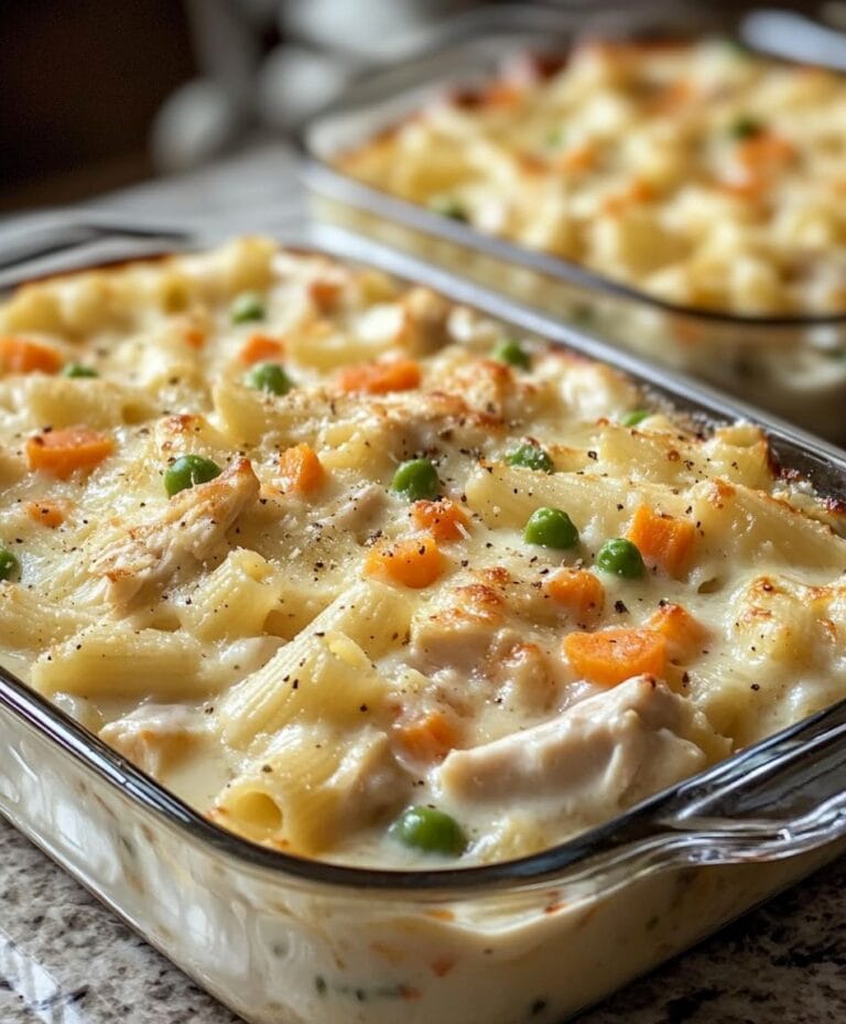 Chicken Pot Pie Pasta