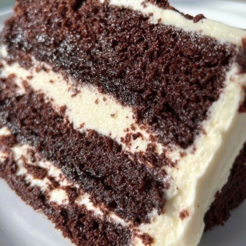 Chocolate Cake with Vanilla Buttercream