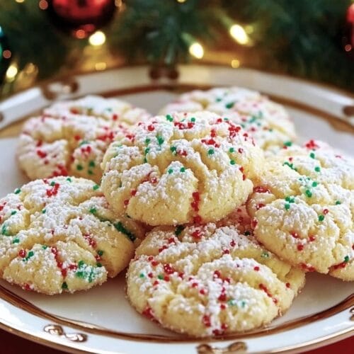 Christmas Ooey Gooey Butter Cookies