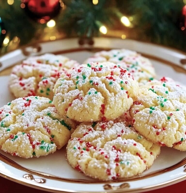 Christmas Ooey Gooey Butter Cookies