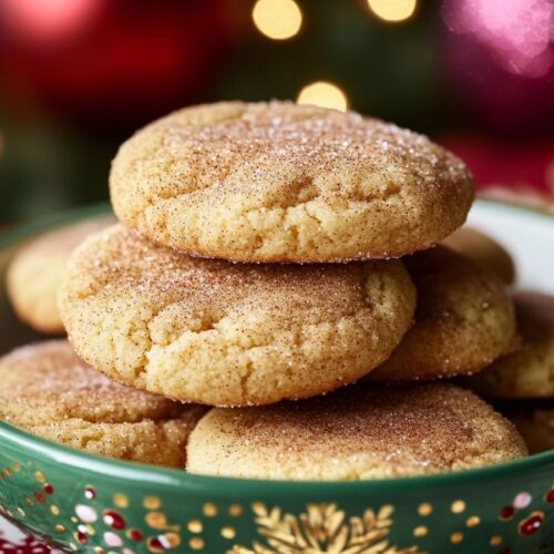 Christmas Snickerdoodles