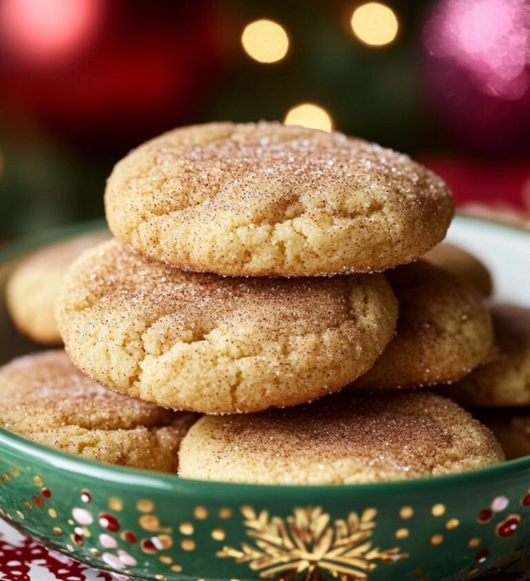 Christmas Snickerdoodles