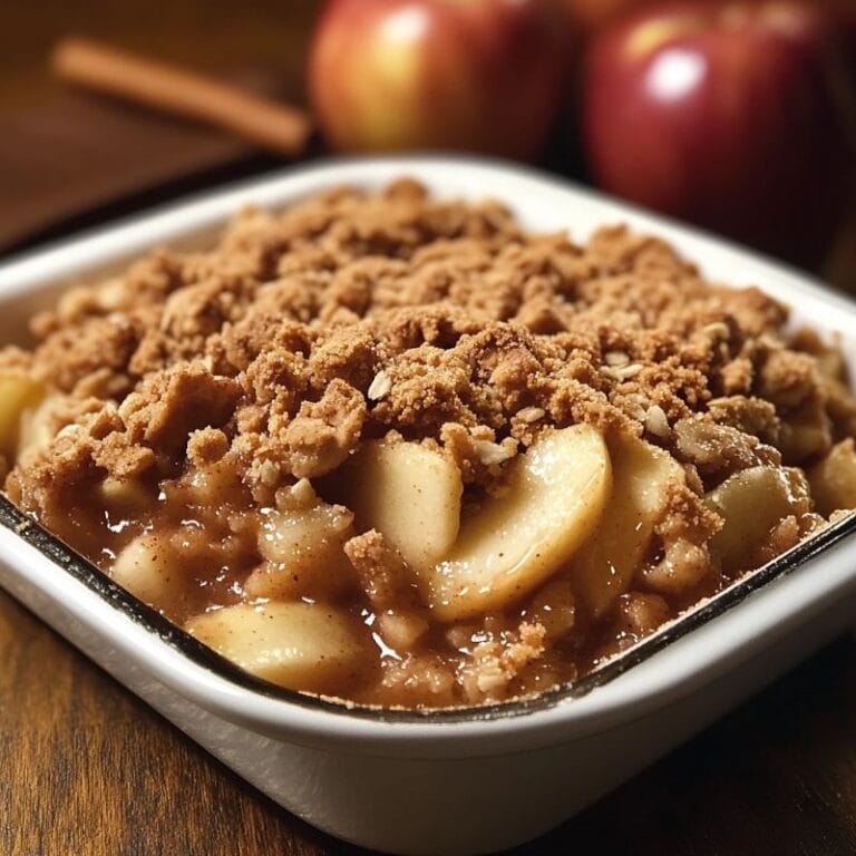 Cinnamon Apple Crisp