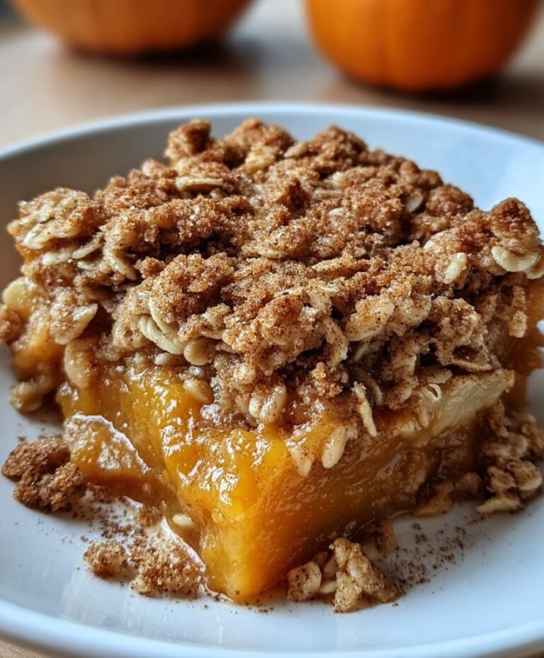 Cinnamon Pumpkin Crisp