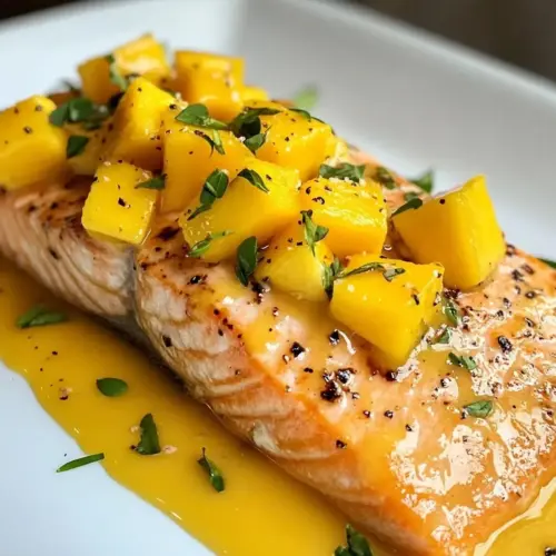 Coconut Mango Salmon