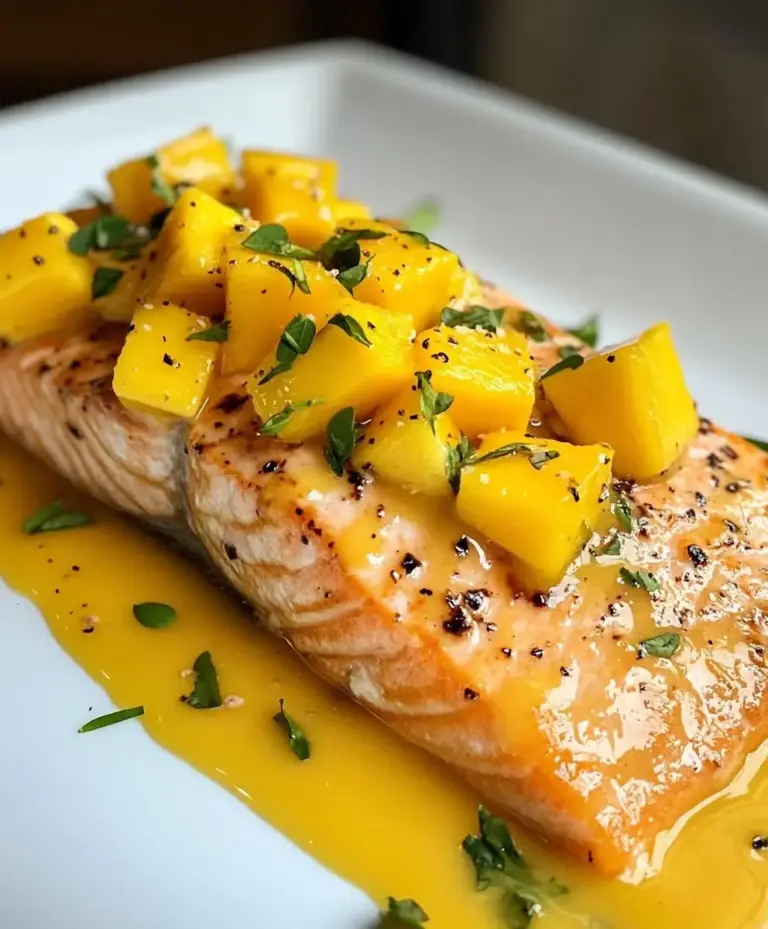 Coconut Mango Salmon