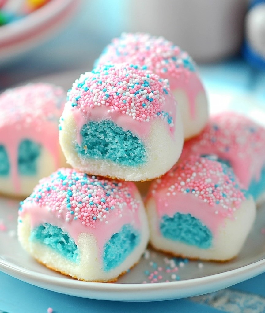 Cotton Candy Cloud Bites