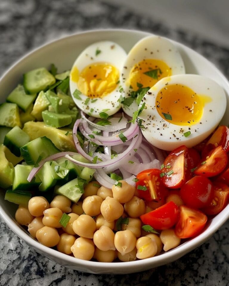 Creamy Chickpea and Avocado Salad