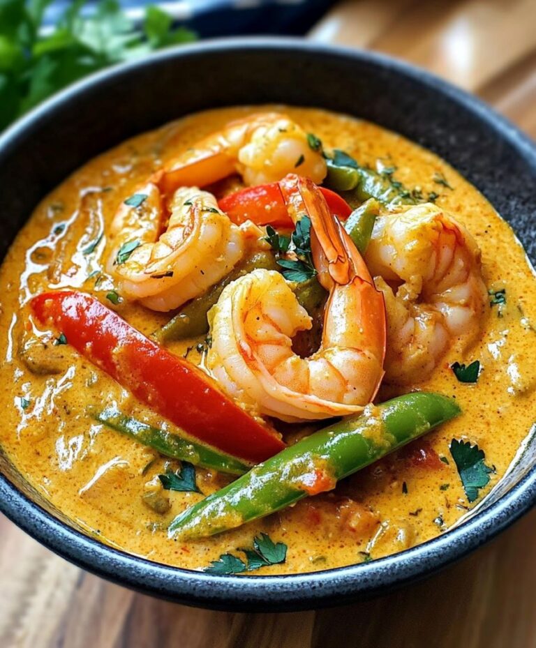 Creamy Thai Coconut Shrimp Curry
