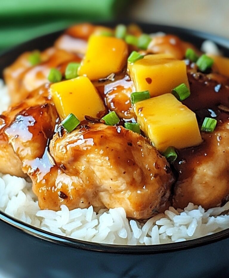 Crock Pot Sticky Hawaiian Chicken