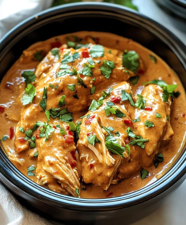 Crockpot Thai Peanut Chicken