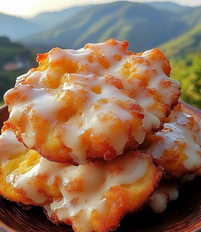 Delicious Fresh Peach Fritters