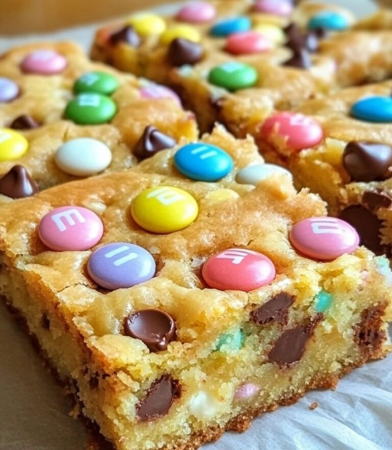 Easter Cake Mix Cookie Bars