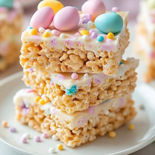 Easter Rice Krispie Bars