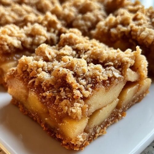 Easy Apple Crisp Bars