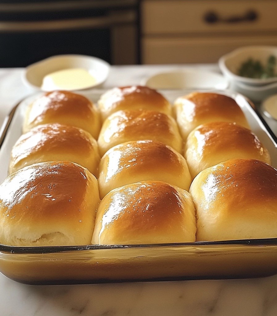Fluffy Yeast Rolls