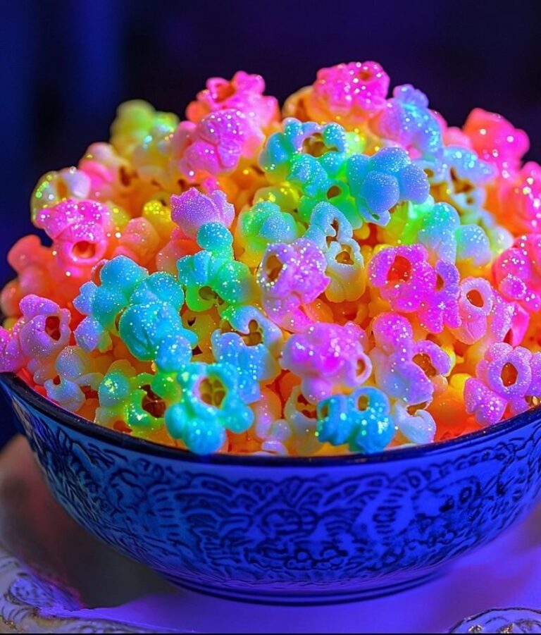 Glow-in-the-Dark Candy Popcorn Bombs