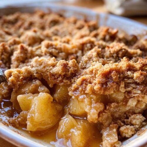Homemade Apple Crumble