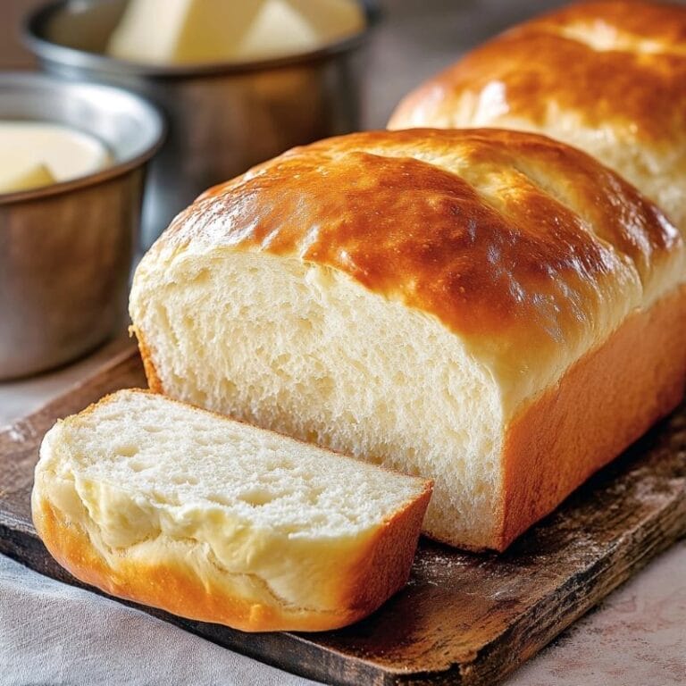 Easy Homemade White Bread
