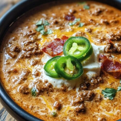 Jalapeño Popper Chili