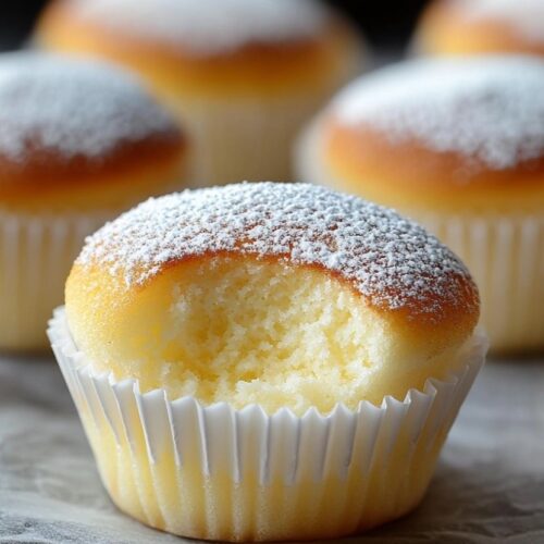 Japanese Cotton Cheesecake Cupcakes