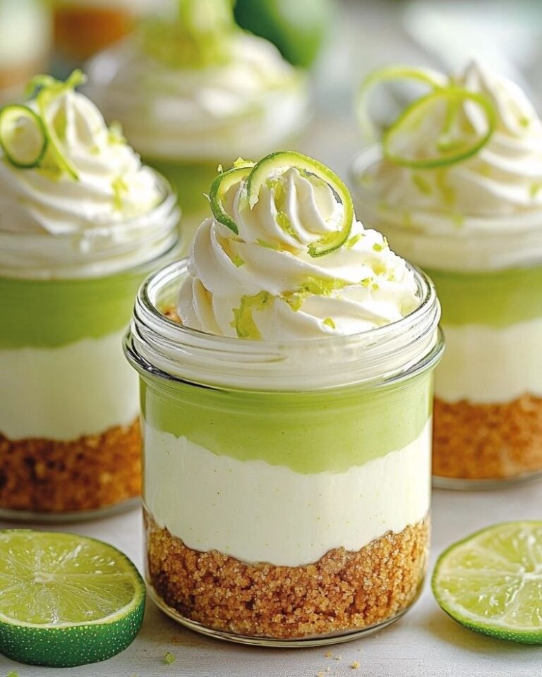 Key Lime Pie Jars
