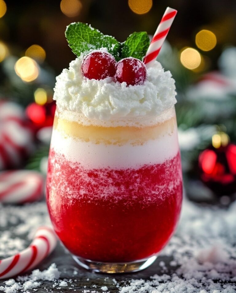 Kissing Santa Claus Mocktail