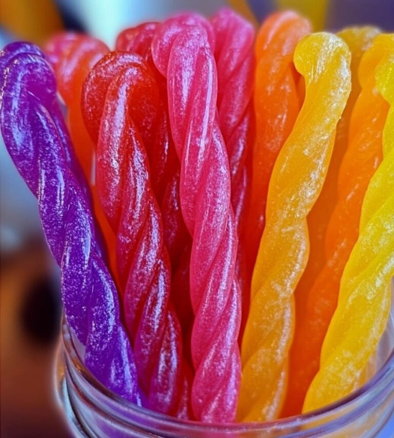 Homemade Kool-Aid Licorice Ropes