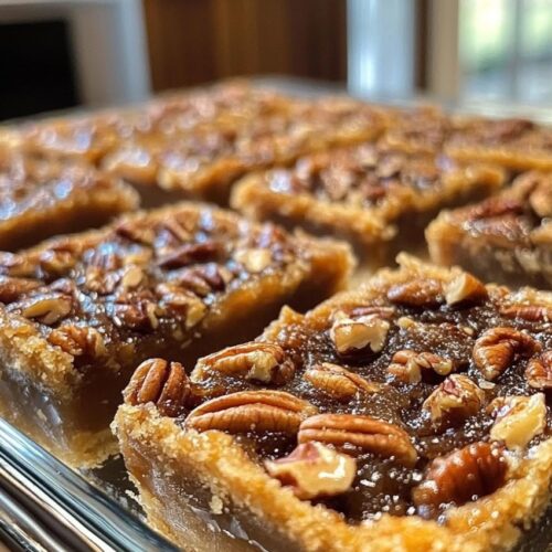 Lazy Girl Pecan Pie Bars